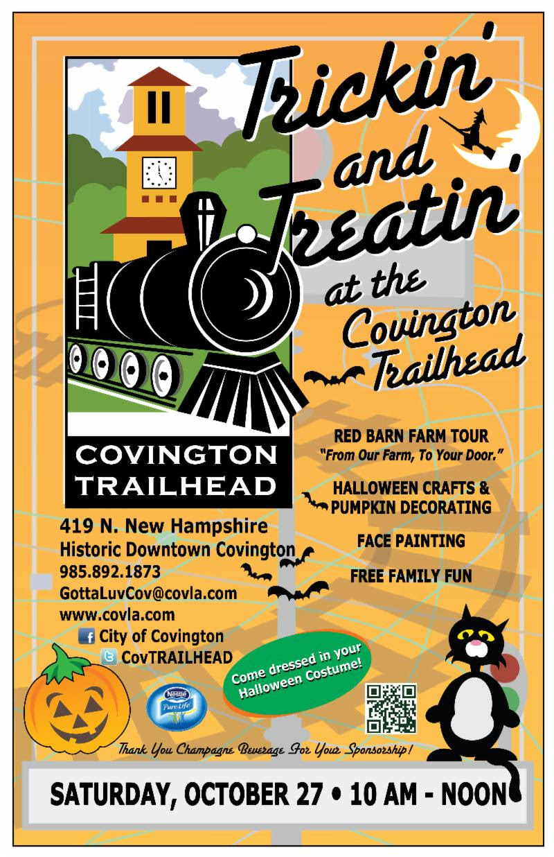 Trick or Treatin’ at the Covington Trailhead Covington Weekly