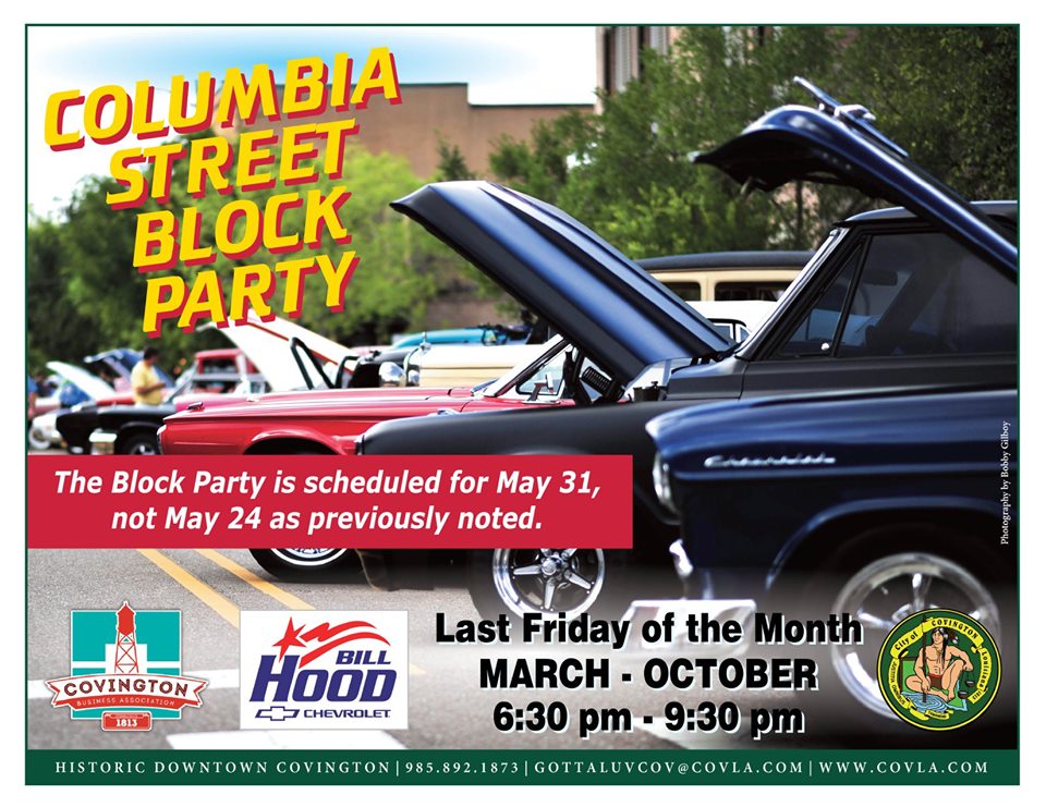 Columbia Street Block Party This Friday Covington Weekly