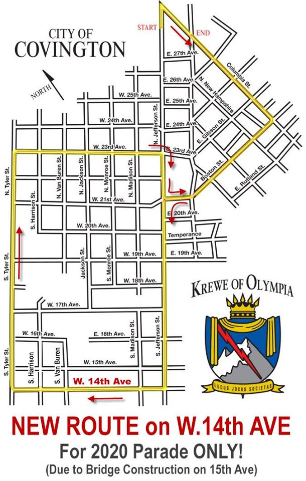 Krewe of Olympia This Saturday – Covington Weekly