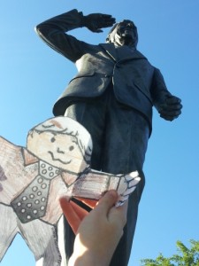 Flat Stanley Visits Covington, LA