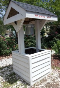 Wishing Well at The English Tea Room