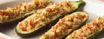 Grilled Stuffed Zucchini