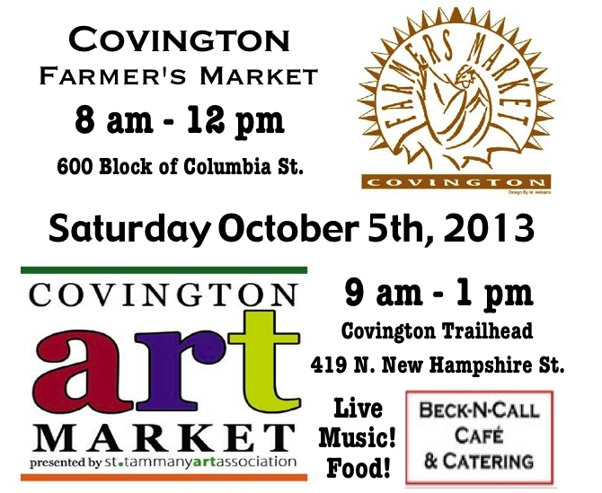 Covington Farmers Market & Covington Art Market