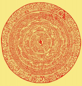 Sitatapatra Mantra Wheel