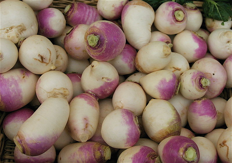 Turnips In Basket