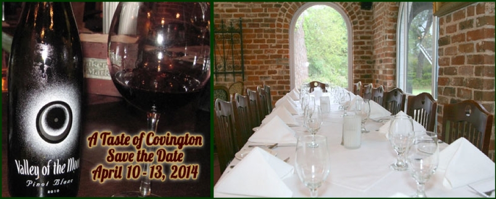 Save The Date A Taste Of Covington, 2014