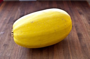 Sauteed Spaghetti Squash & Greens