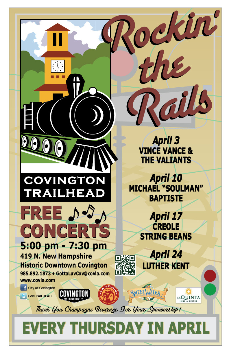 Rockin the Rails Free Concert Series Spring 2014