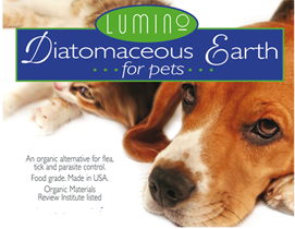 Lumino Diatomaceous Earth for Pets at Good Dog Naturally