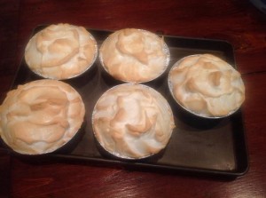 Banana Pudding Pies from The Peanut Factory (Frankie's) at the Wednesday Market