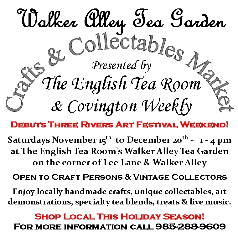 Walker Alley Tea Garden Crafts & Collectables Market