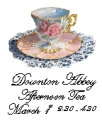 Downton Abbey Afternoon Tea ETR