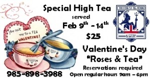 Valentine's High Tea