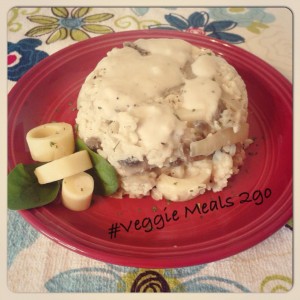Veggie Meals 2 Go - Hearts of Palm & Rice with Cream of Mushroom -- only at the Wednesday Market!