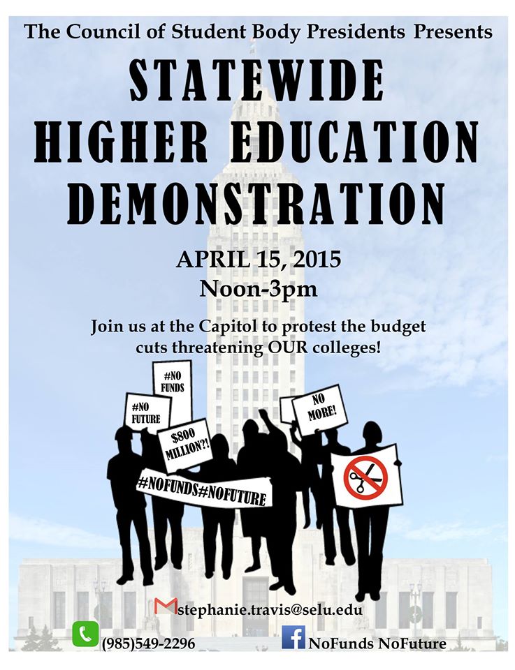 Higher Education Demonstration Flyer