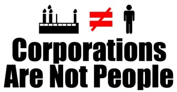 democracychronicles.com "corporations are not people, but their owners are"