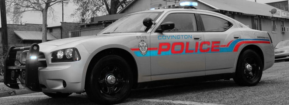 CPD Covington Police Department car vehicle