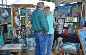 STAA\'s Covington Art Market April 5th, 2014 at the Covington Trailhead