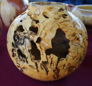Windmill Woodturning by Robert Wagner at the Covington Art Market May 2014