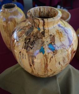 Windmill Woodturning by Robert Wagner at the Covington Art Market May 2014