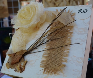 Jennifer Davis Mixed Media at the Covington Art Market May 2014