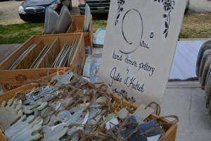 Covington Art Market March 1, 2014  Hand Thrown Pottery by Julie A. Katich