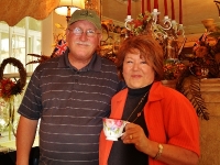 Tim & Jan Lantrip, Owners of The English Tea Room
