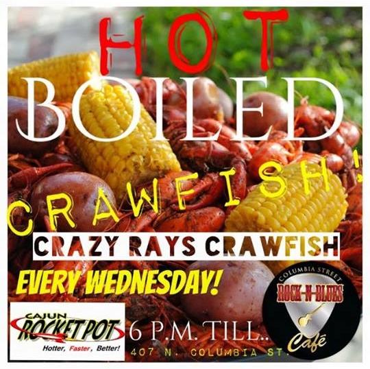 columbia street rock n blues crawfish