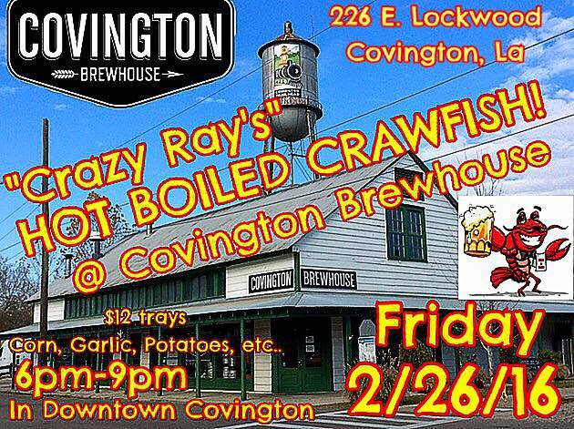 covington brewhouse crawfish