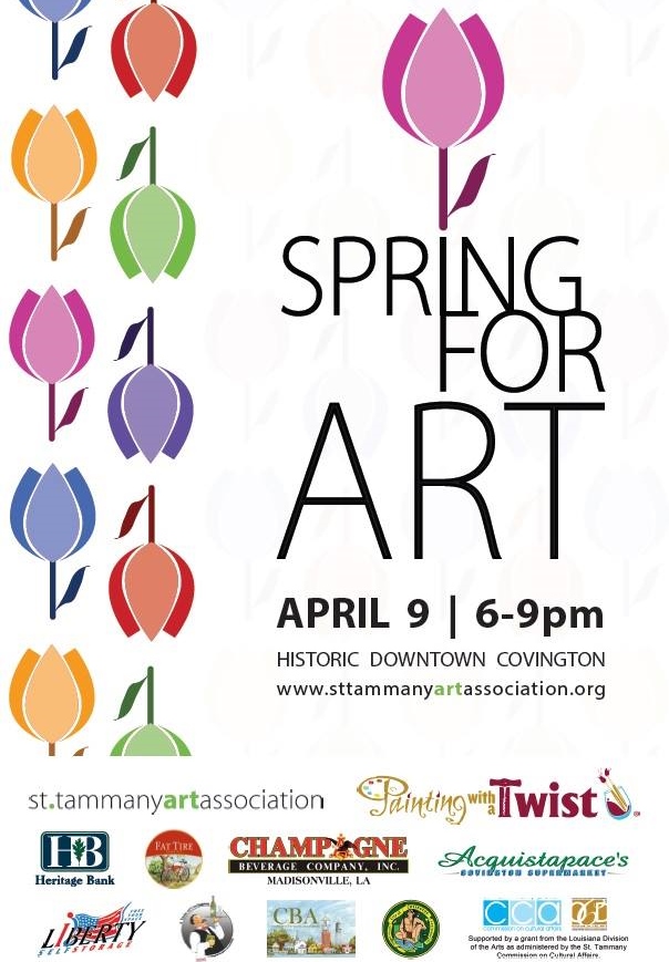 spring for art poster