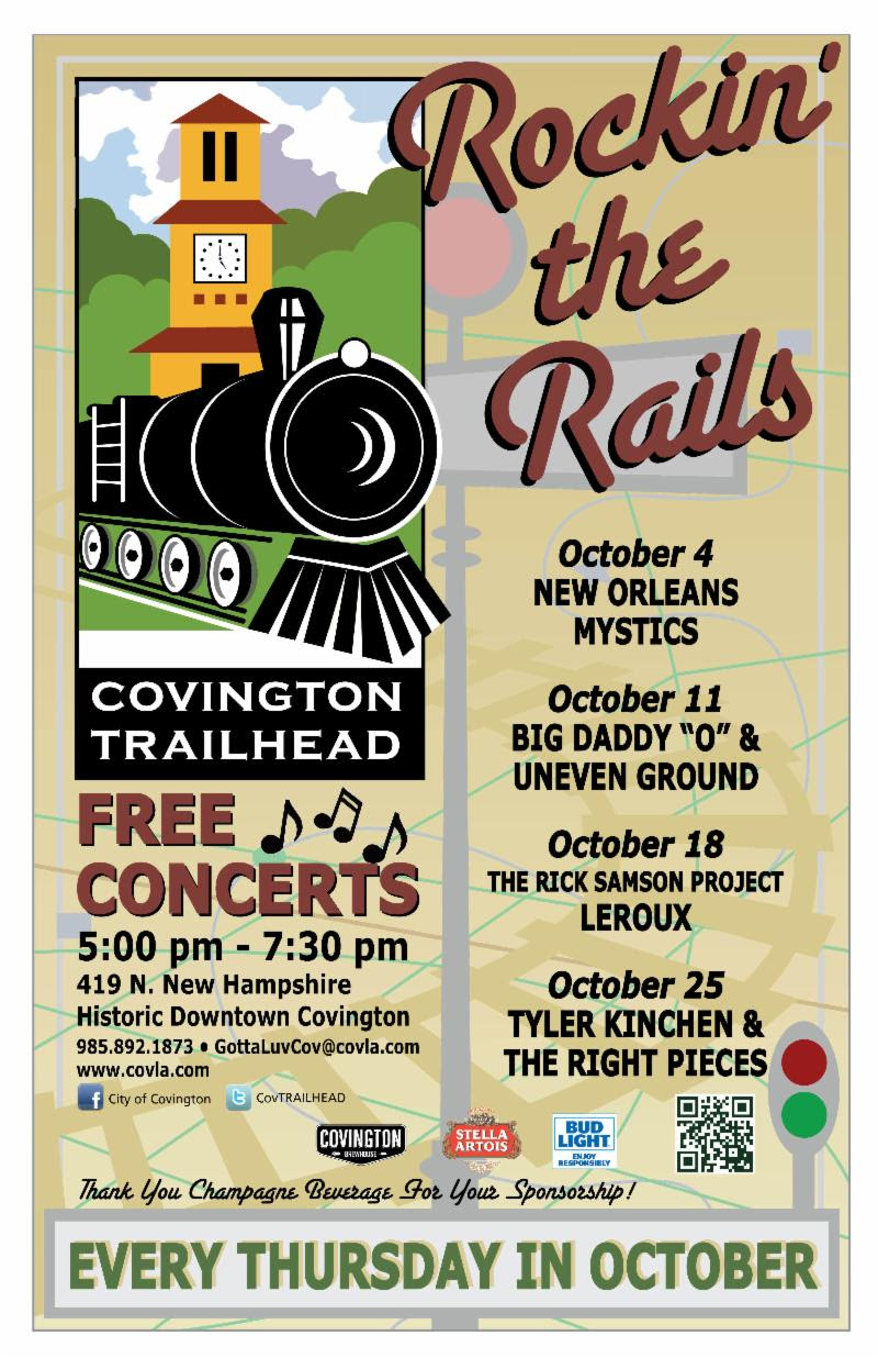 Rockin’ the Rails Begins Thursday Covington Weekly